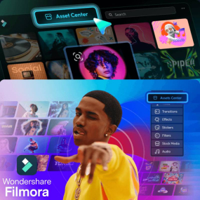 خرید Wondershare Creative Assets | المان‌های آماده و حرفه‌ای طراحی و ویدیو